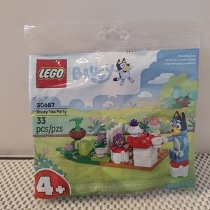 Lego 30687 Bluey Tea Party NWT Building Toy Set